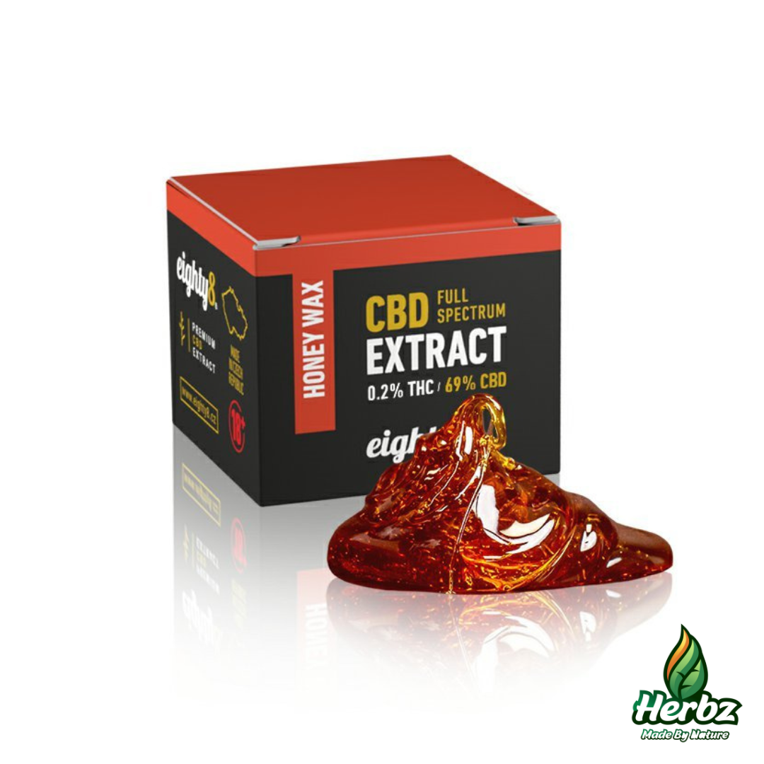 EIGHTY8 | CBD koncentrat | Honey wax | 1 gram