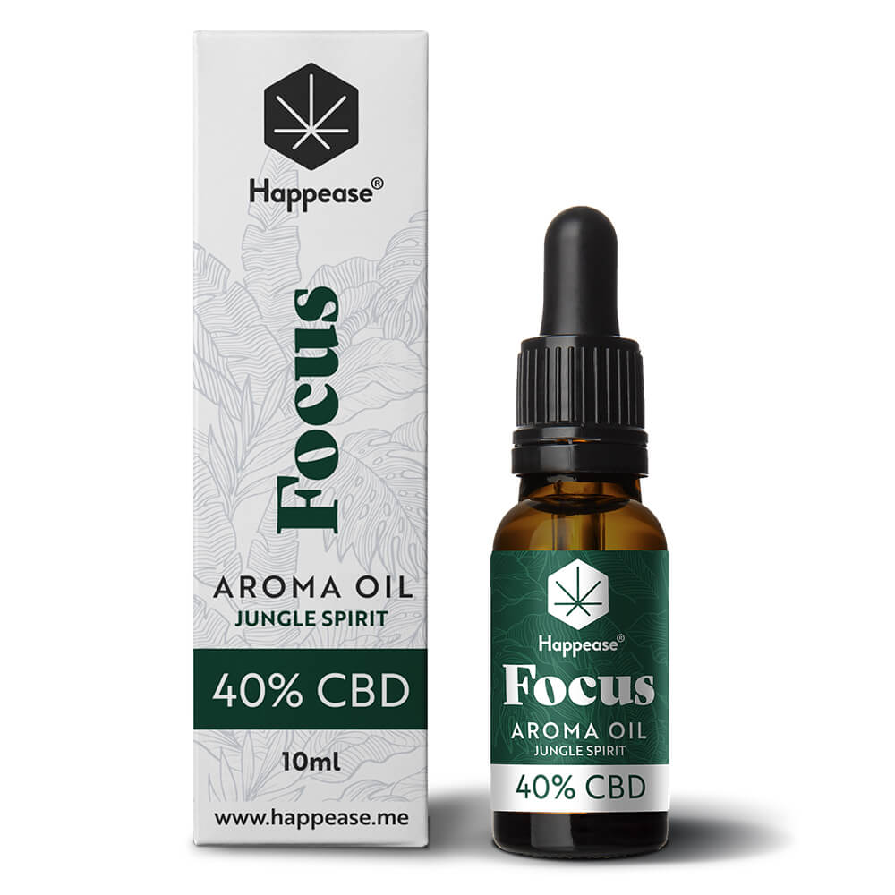 HAPPEAE | CBD olie | FOCUS | 4000 mg