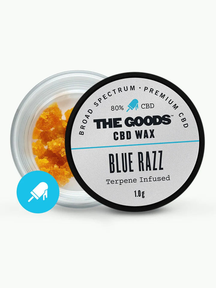 THE GOODS | Blue razz CBD wax